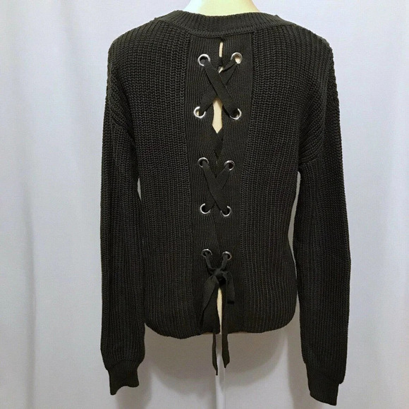 Bobeau NWT Strap Up Back Sweater Women MP - Picture 7 of 11